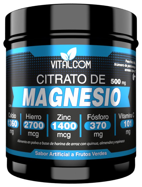 VITALCOM ™ |CITRATO DE MAGNESIO