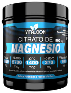 VITALCOM ™ |CITRATO DE MAGNESIO